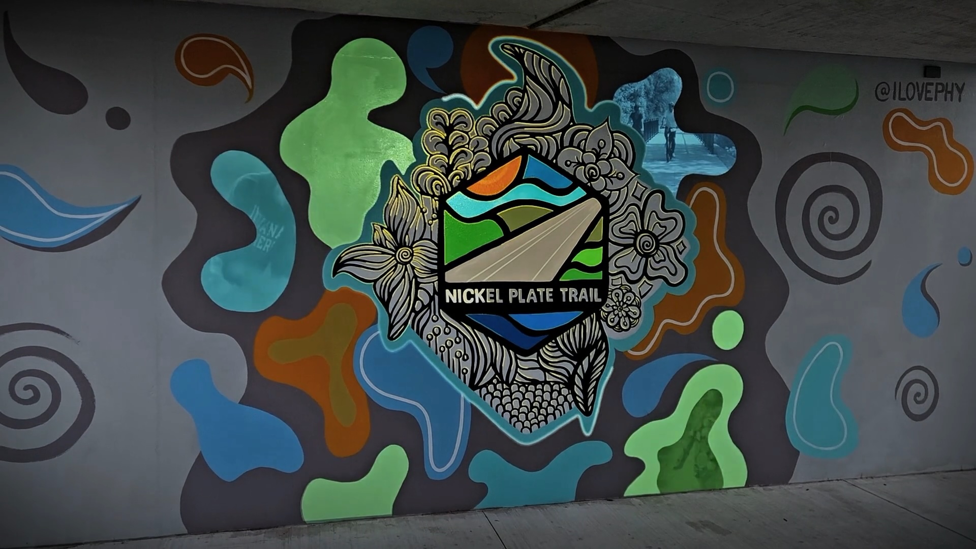 Fishers Augmented Reality Mural Still Image